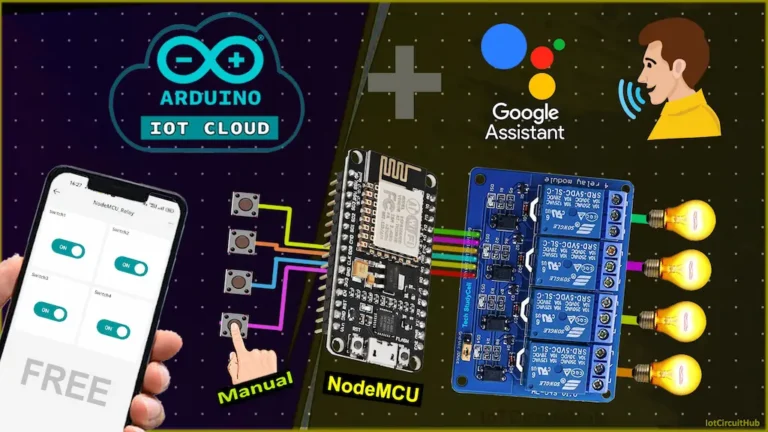 ESP8266 arduino iot cloud project