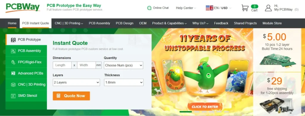 PCBWay 11 year p3