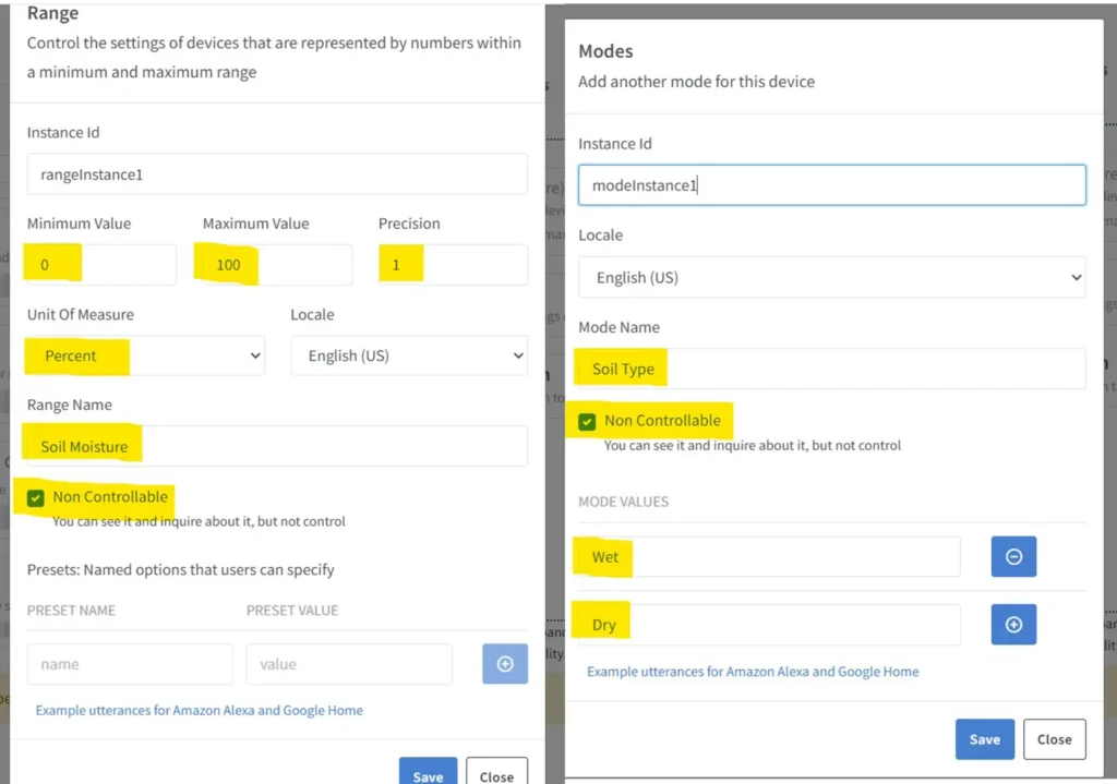 Configure Capabilities