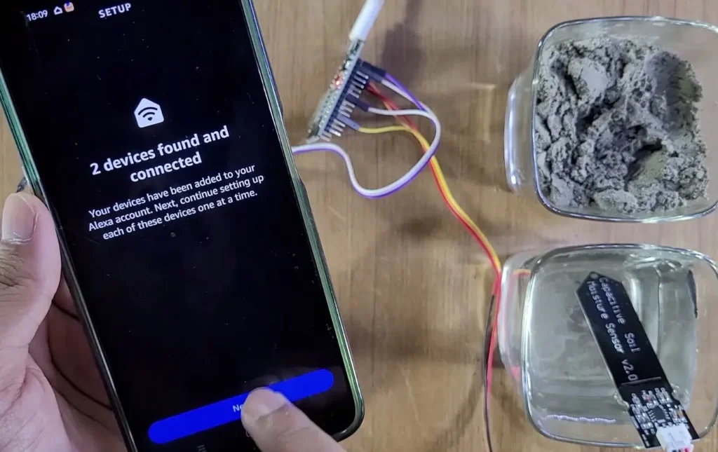 Plant Monitoring System using ESP32 P17