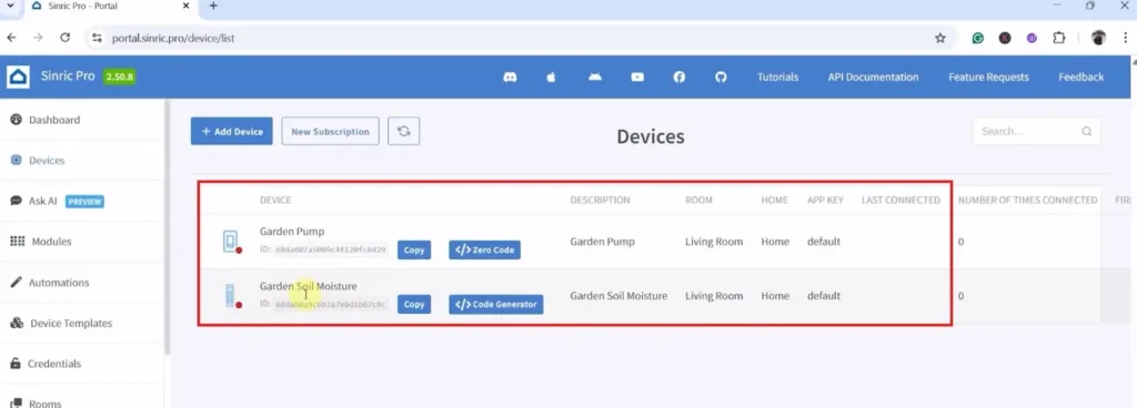 Plant Monitoring System using ESP32 P3