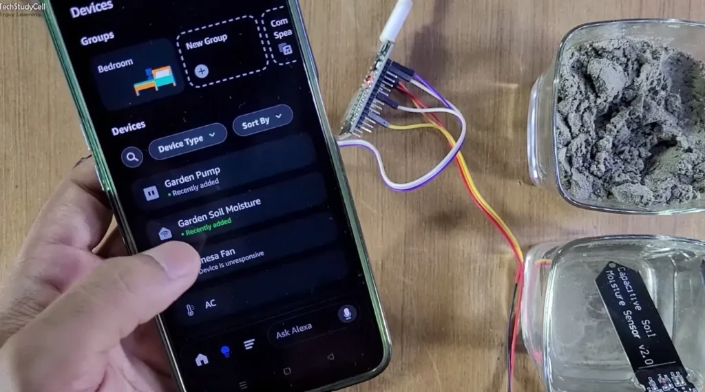 Plant Monitoring System using ESP32 P9