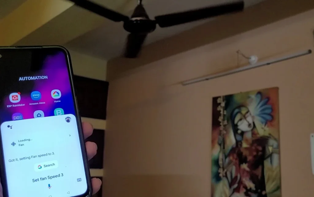 ESP32 Fan Speed Control