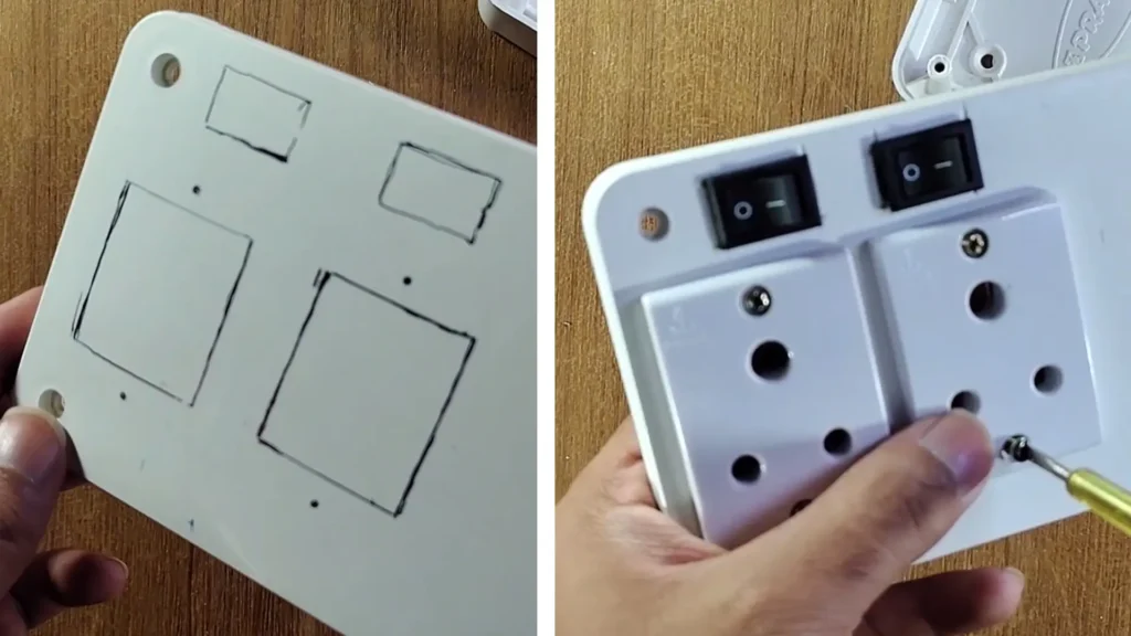 Blynk IoT ESP8266 Smart Plug p1 Smart Plug box