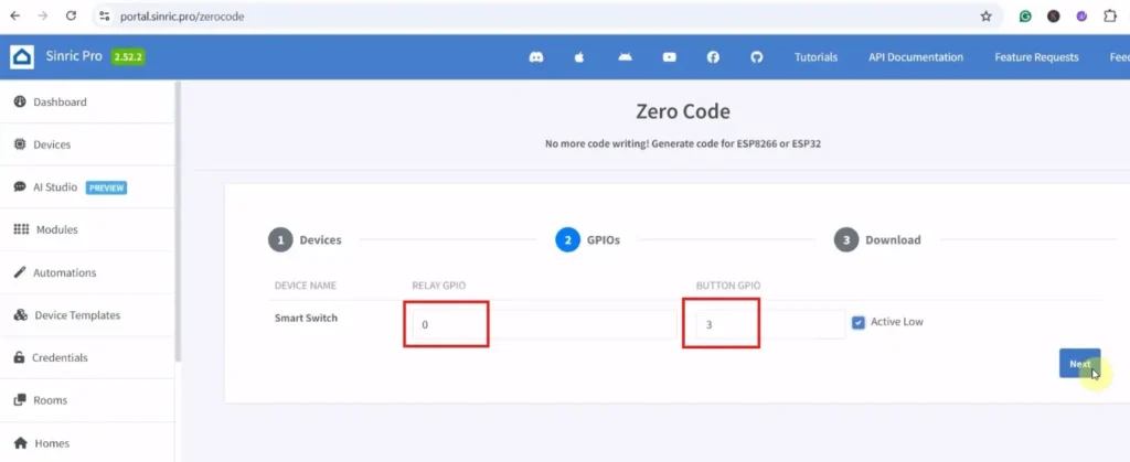 sinric esp01 iot project p18 sinric esp01 iot project p18