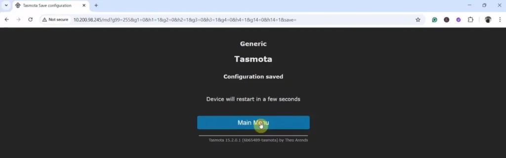 Tasmota ESP8266 Setup Guide p10 Tasmota ESP8266 Setup Guide p10