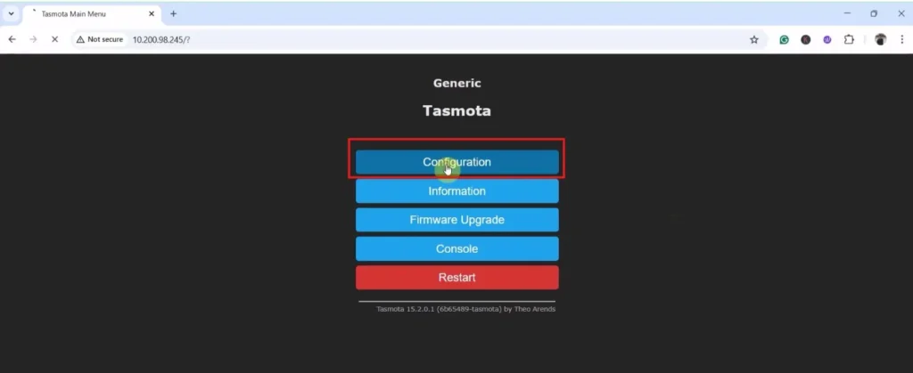 Tasmota ESP8266 Setup Guide p11 Tasmota ESP8266 Setup Guide p11
