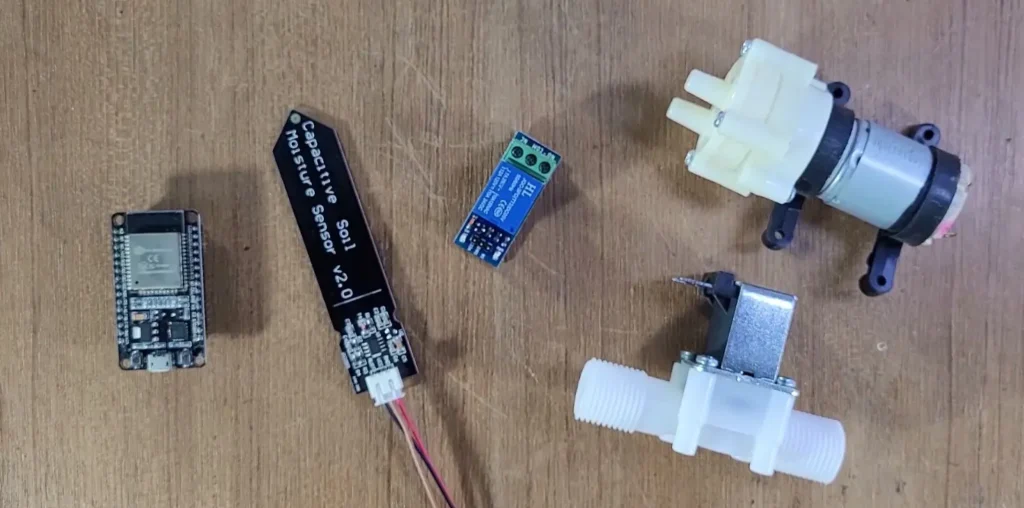 Required Components for the ESP32 Project