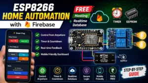ESP8266 Firebase home automation