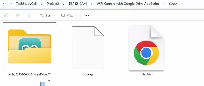 ESP32 CAM WiFi Camera with Google Drive p8 ESP32 CAM WiFi Camera with Google Drive p8