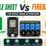 Home Automation using ESP32 Google Sheets & Apps Script
