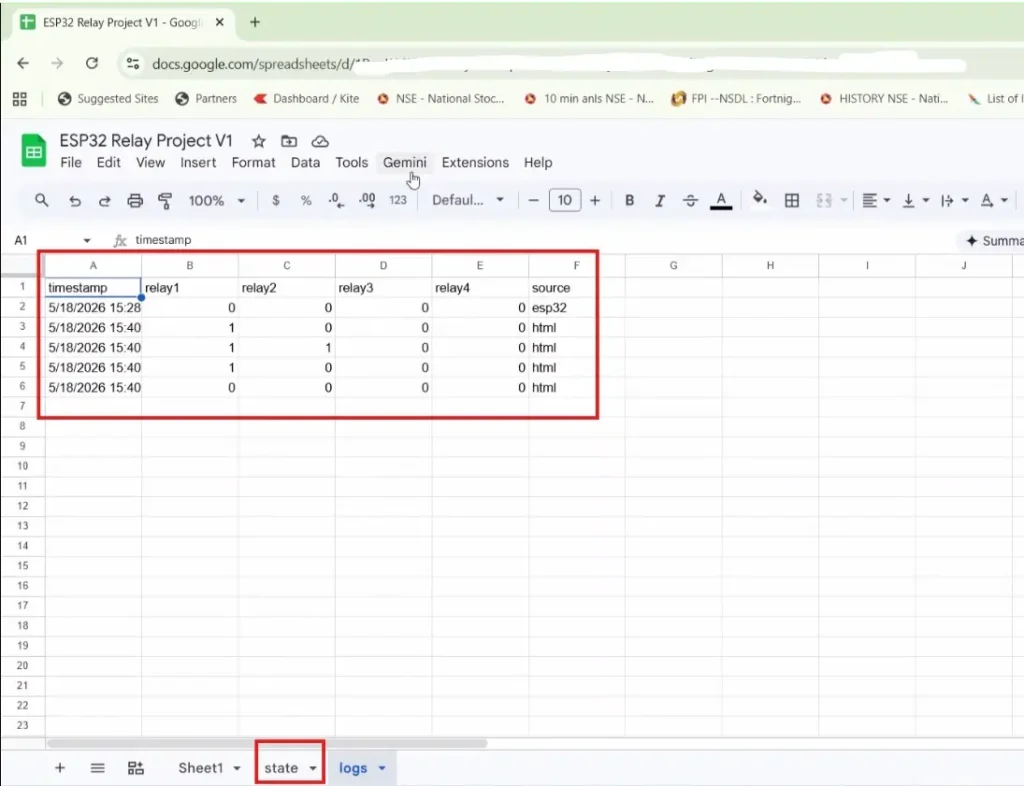 ESP32 Google Sheets project p8 1