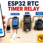 ESP32 RTC Timer Relay | DS3231 Weekly Timer