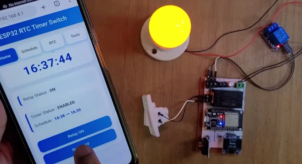 ESP32 RTC Timer Relay p6