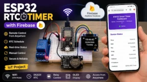 ESP32 RTC Timer with DS3231 module